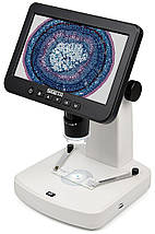 Відеомікроскоп Sigeta Numeric Pro 10x-300x 5 MP 7" LCD | Цифровий, з екраном, USB-підключення | Для навчання, роботи, досліджень, фото 3