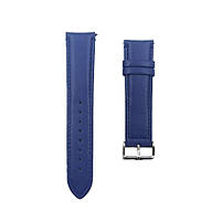 Ремінець шкіряний для годинника Xiaomi Watch 2/ 2Pro/ S4/ S3/ S2/ S1 22 мм Blue, фото 3