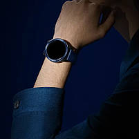 Ремінець шкіряний для годинника Xiaomi Watch 2/ 2Pro/ S4/ S3/ S2/ S1 22 мм Blue, фото 7