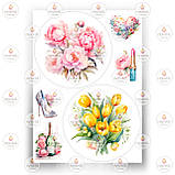 Друк їстівного фото — Вафельний папір — 8 березня No18, фото 2