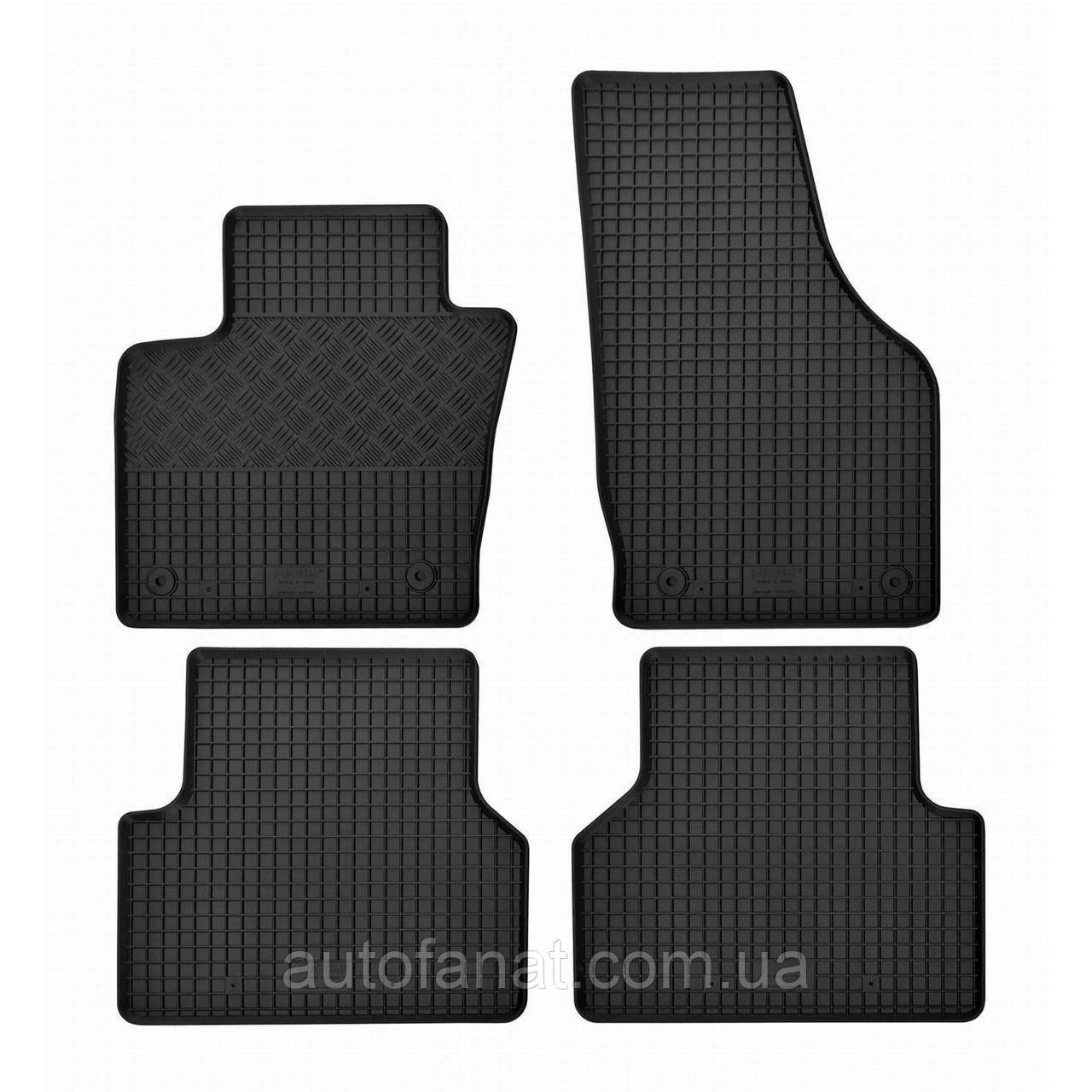 Килимки в салон Audi Q3 (8U) 2011-2018, гумові (4шт) Rigum Чехія (900170)