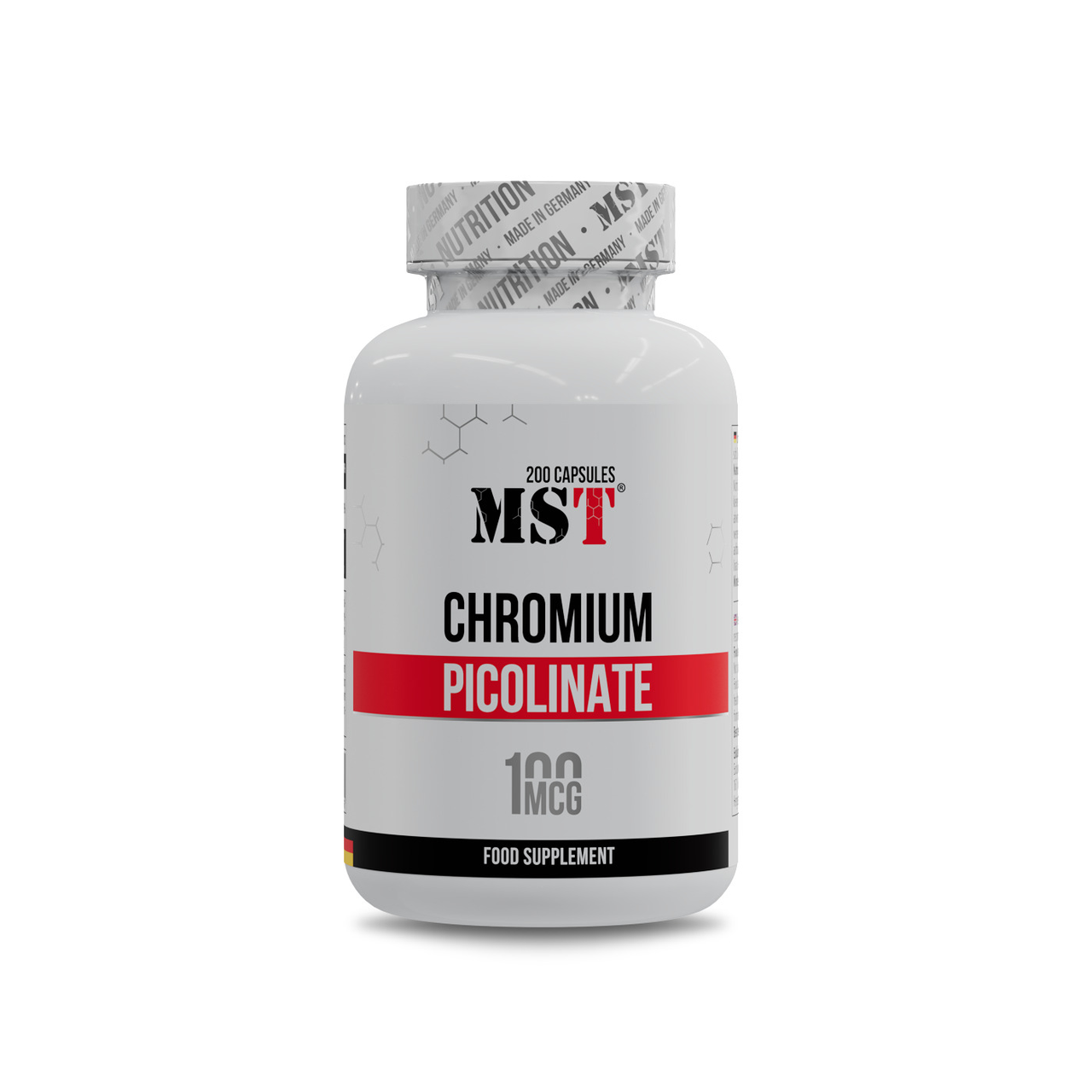 MST Chromium picolinate 200 caps, фото 1
