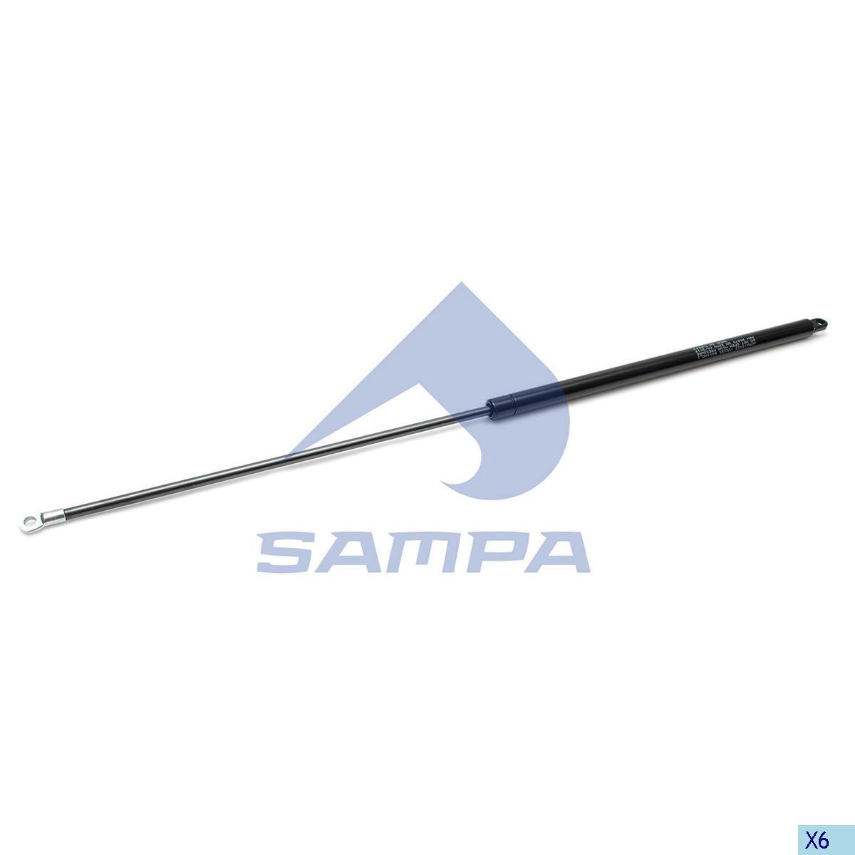 Амортизатор капота MAN F 2000, F 90, M 2000 L, M 2000 M, M 90 (SAMPA)