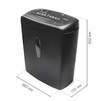 Знищувач документів TSM410A-CD, 10 аркушів, 21 л. Секретність - Р4. Перехрестна різка (4х12)