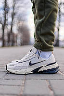 Бежеві текстильні чоловічі кросівки Nike V2K Runtekk Beige Найк Ран В2К