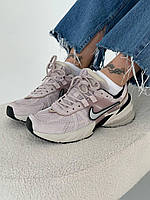 Фіолетові текстильні жіночі кросівки Nike V2K Runtekk Platinum Violet Найк Ран В2К