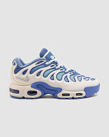 Голубі текстильні жіночі кросівки Nike Air Max Plus Drift Ashen Slate Демісезонні Найк Тн Дріфт