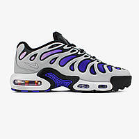 Фіолетові текстильні жіночі кросівки Nike Air Max Tn Plus Drift "Concord" Демісезонні Найк Тн Дріфт