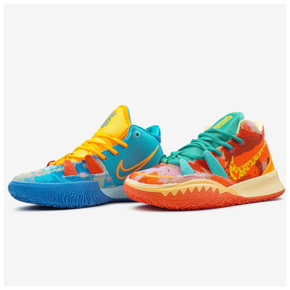 Чоловічі кросівки Nike Kyrie 7 x Sneaker Room Fire & Water DO5360-900, кросівки найк кайрі 7