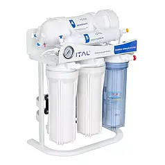 Фільтр зворотного осмосу Ital 5Х Standard з помпою та мінералізатором 300 галон