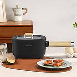Каструля електрична багатофункціональна Audecook WD-1020B  з пароваркою та антипригарною сковородою, фото 10