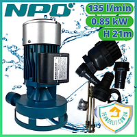 Побутовий поверхневий вертикальний водяний поливний насос БЦН для будинку для поливу городу зі ставка зі свердловини