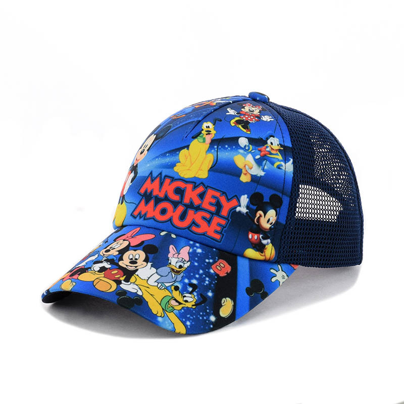 Детская кепка c сеткой  "Mickey Mous"