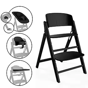 Стілець для годування 4в1 Cybex Click&Fold Stunning Black Чорний