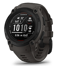 Смарт-годинник Garmin Instinct E – 40 mm Black with Charcoal Band, фото 3