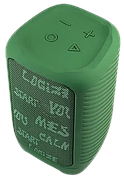 Міні-колонка Bluetooth з світлодіодним RGB підсвічуванням MY655BT 5Вт Зелена, фото 5