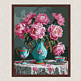 Картина за номерами Ніжні квіти 40*50 см Ідейка KHO 5709, фото 3