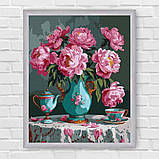 Картина за номерами Ніжні квіти 40*50 см Ідейка KHO 5709, фото 6