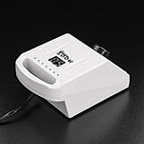 Професійний фрезер Мокс X803 на 70 Вт. - 50 000 об./хв. для манікюру та педикюру White, фото 4