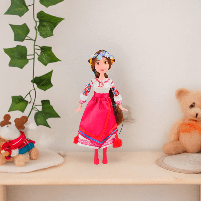 Лялька Kids hits «Мавка» 32 см в українському національному костюмі, шарнірна MD2205, фото 4