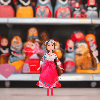 Лялька Kids hits «Мавка» 32 см в українському національному костюмі, шарнірна MD2205, фото 3