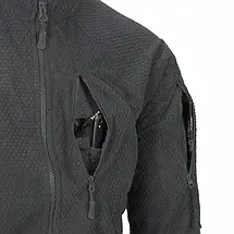 Толстовка кофта флісова Helikon Alpha Tactical Shadow Grey BL-ALT-FG-35-B06 сіра, фото 3