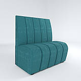 М'який диван для кафе та ресторанів "Смугастик" з високою спинкою, фото 4