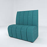 М'який диван для кафе та ресторанів "Смугастик" з високою спинкою, фото 2