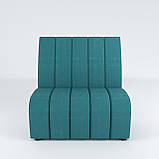 М'який диван для кафе та ресторанів "Смугастик" з високою спинкою, фото 3