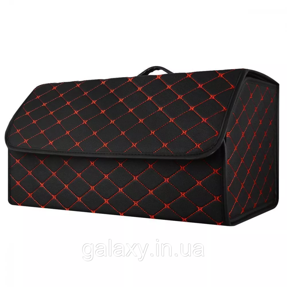 Органайзер у багажник автомобіля 54x30x30 см BOX543030 Black Red, фото 1