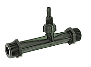 Інжектор для внесення добрив 3/4" Ender (крапельний полив), потік води: 0.65 - 2.42 м3/год (0.7 -9.5 бар),