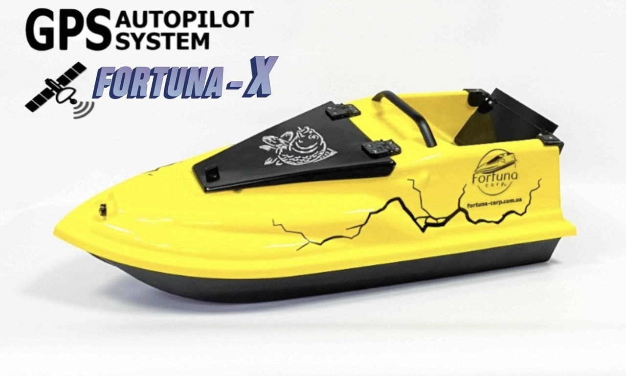 Прикормочний кораблик Фурія Фюжн з GPS (Fortuna-X)