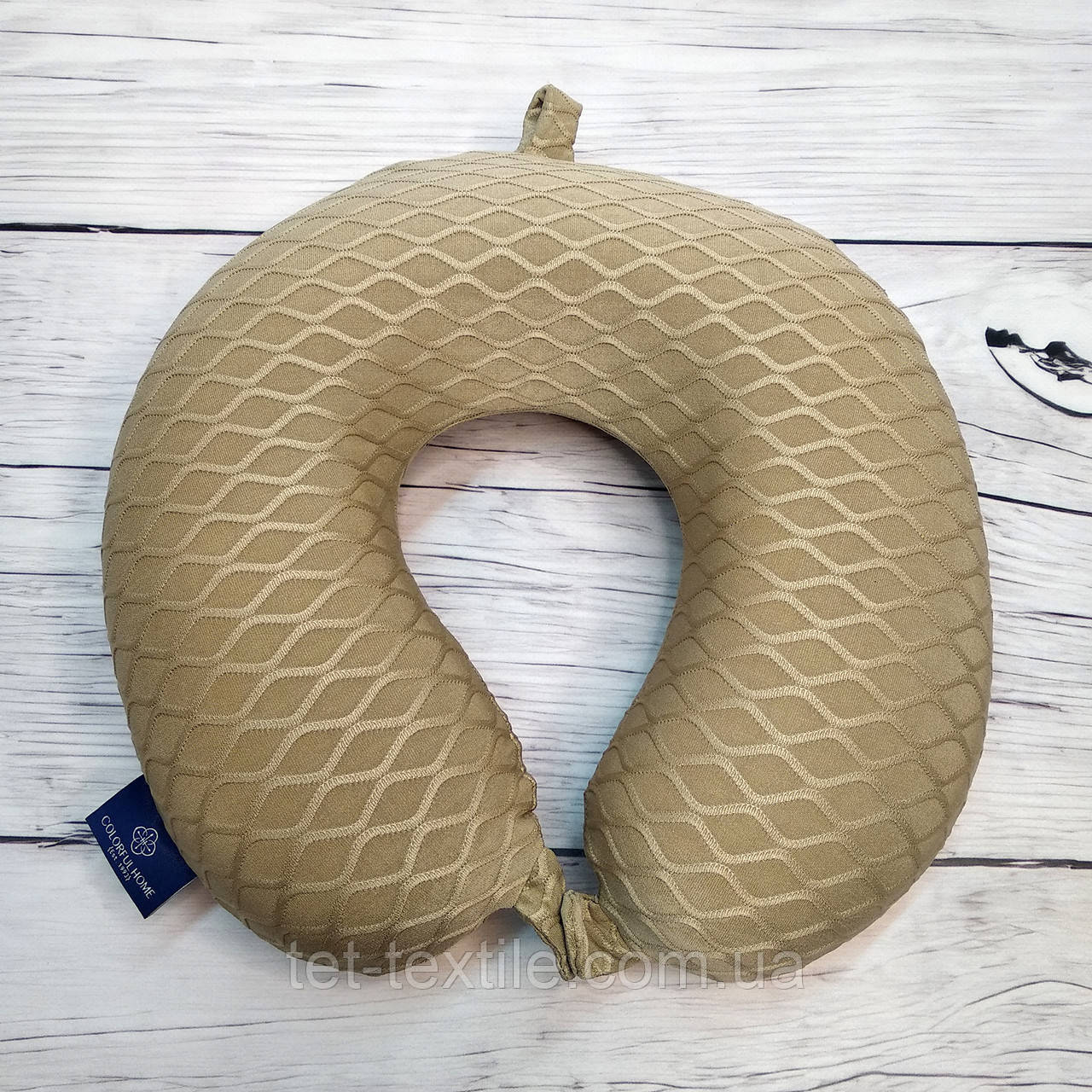 Ортопедична подушка для подорожей Malloory Home бежева