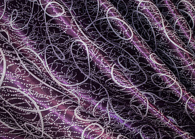 Двостороння тканина блекаут-софт колекція "Жаклін". Висота 2,8 м. Колір фіолетовий. Код 645ш