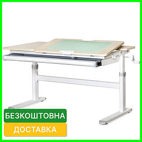 Шкільна парта для дому регульована по висоті Evo-kids TH-360 Lite