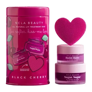 Подарунковий набір для догляду за губами «Вишня» NCLA Beauty Black Cherry Lip Care Set (952105), фото 1