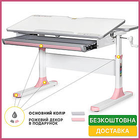 Стіл письмовий для навчання дівчинці Mealux Edmonton Lite PN