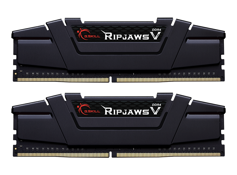 Оперативна пам'ять G.Skill 16GB (2x8GB) DDR4 3200MHz Ripjaws V Black (F4-3200C16D-16GVKB)