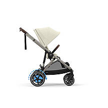 Коляска прогулянкова з двомісним шасі Cybex eGazelle S TPE Seashell Beige Світло-Біжова, фото 5