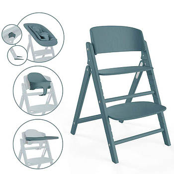 Стілець для годування 4в1 Cybex Click&Fold Stone Blue Синій