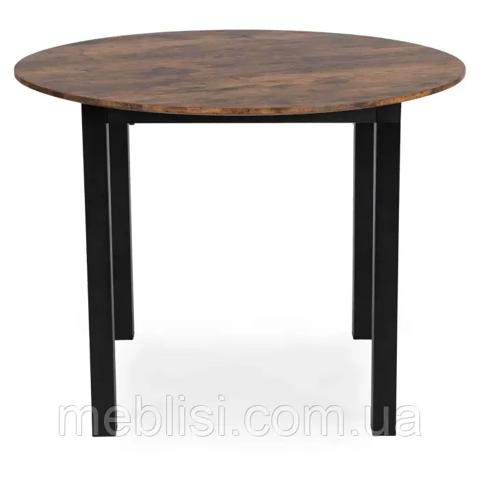 Круглий стіл 100 см TEO дуб рустик (MEBEL ELIT) ME.TEO/DRU/CZ/S, фото 1