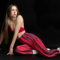 Лосини Вогняні "Push Up"