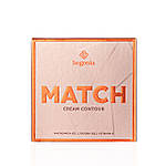 BG653 Кремовий контур MATCH Cream Contour Bogenia №01, фото 3