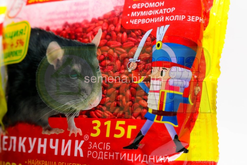 Лускунчик 315 г зерно черв.сір/40шт