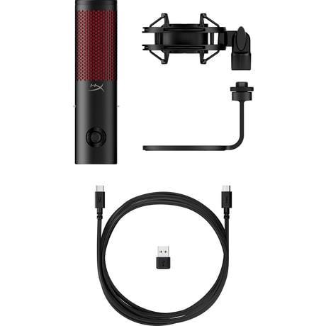 Мікрофон геймінговий HyperX QuadCast 2, Omni/Uni/Bi, USB-A, 3м, RGB, чорний, фото 1