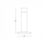 "АRT DOOR"Механізм з ключем M90K Mediana хром 90mm CP, фото 2