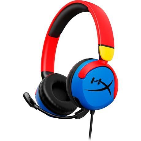 Гарнітура ігрова HyperX Cloud Mini, mini-jack, 1.2м, мультикольоровий, фото 1