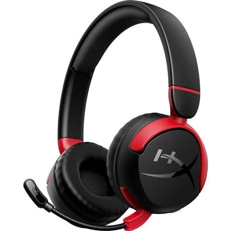 Гарнітура ігрова HyperX Cloud Mini, mini-jack/BT, 1.2м, чорний-червоний, фото 1