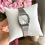 Skmei 2292SI Silver Сріблястий жіночий годинник квадратної форми з металевим браслетом, фото 6