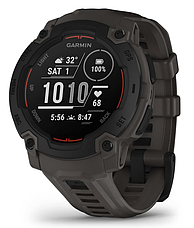 Смарт-годинник Garmin Instinct E – 45 mm Black with Charcoal Band, фото 3